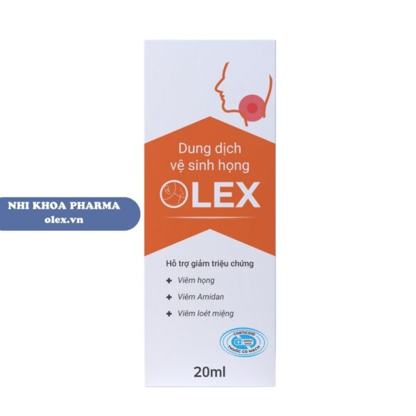 Vệ sinh họng Olex